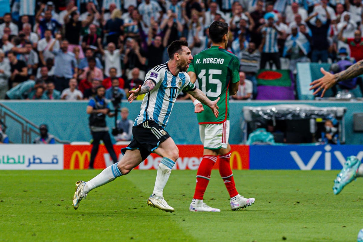 PITCHSIDE FIFA WORLD CUP QATAR 2022: ARGENTINA V MEXICO