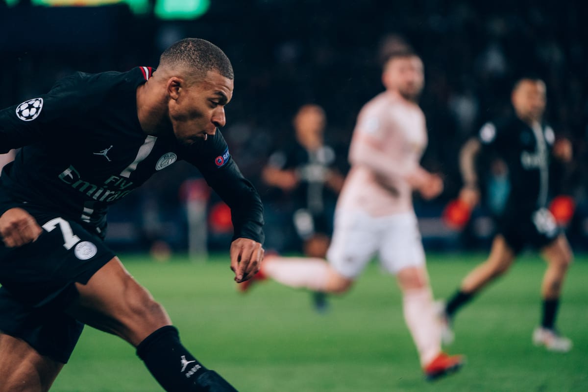 THE JUMPMAN ON THE PITCH