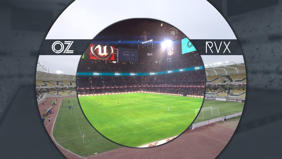 AUGMENTED REALITY POTENTIALLY TO FILL STADIUMS WITH FANS -OZ ARENA