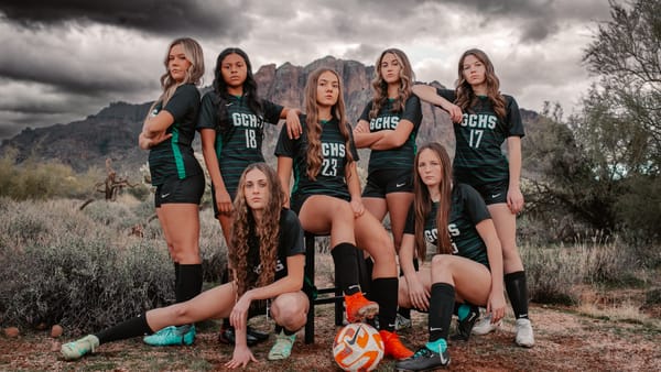 GCHS girls soccer - photographed by Ashley Orellana