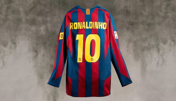 Nike Ronaldinho Barcelona Reissue Jersey